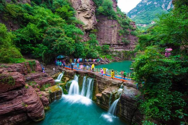 缩小的盆景，放大的山丘---河南云台山景区